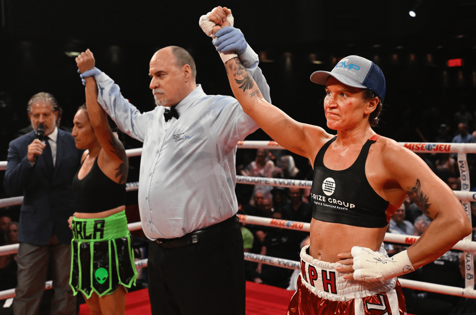 Marie-Pier Houle part à la guerre et ressort avec un combat nul - Résumé de la soirée - Canada Fighting