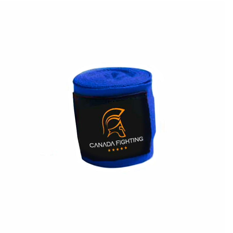 Canada Fighting Bandages de boxe-Accessoires-Canada Fighting®-Bleu-120-Canada Fighting