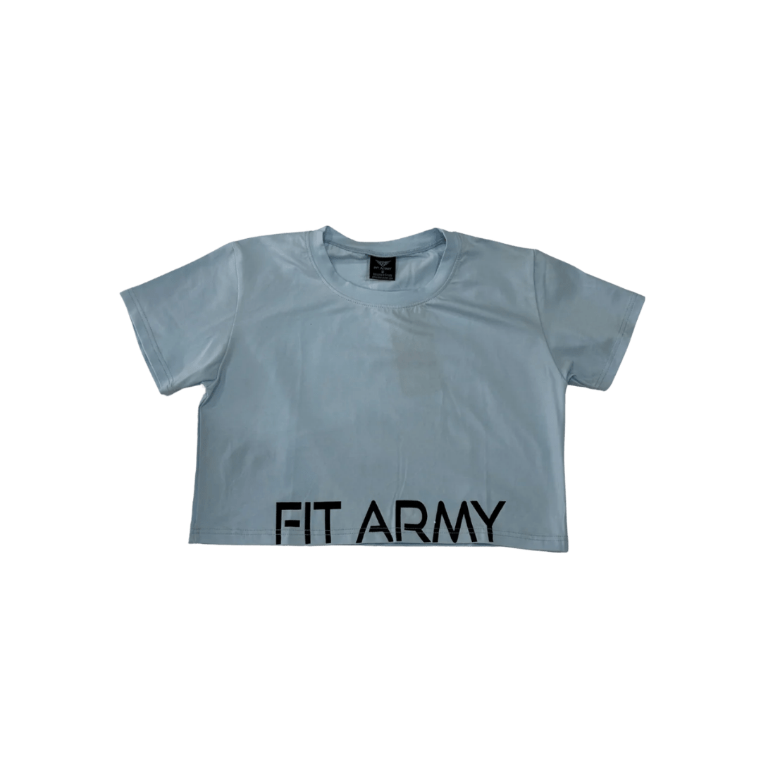 Crop top manches courtes - Canada Fighting Vetements