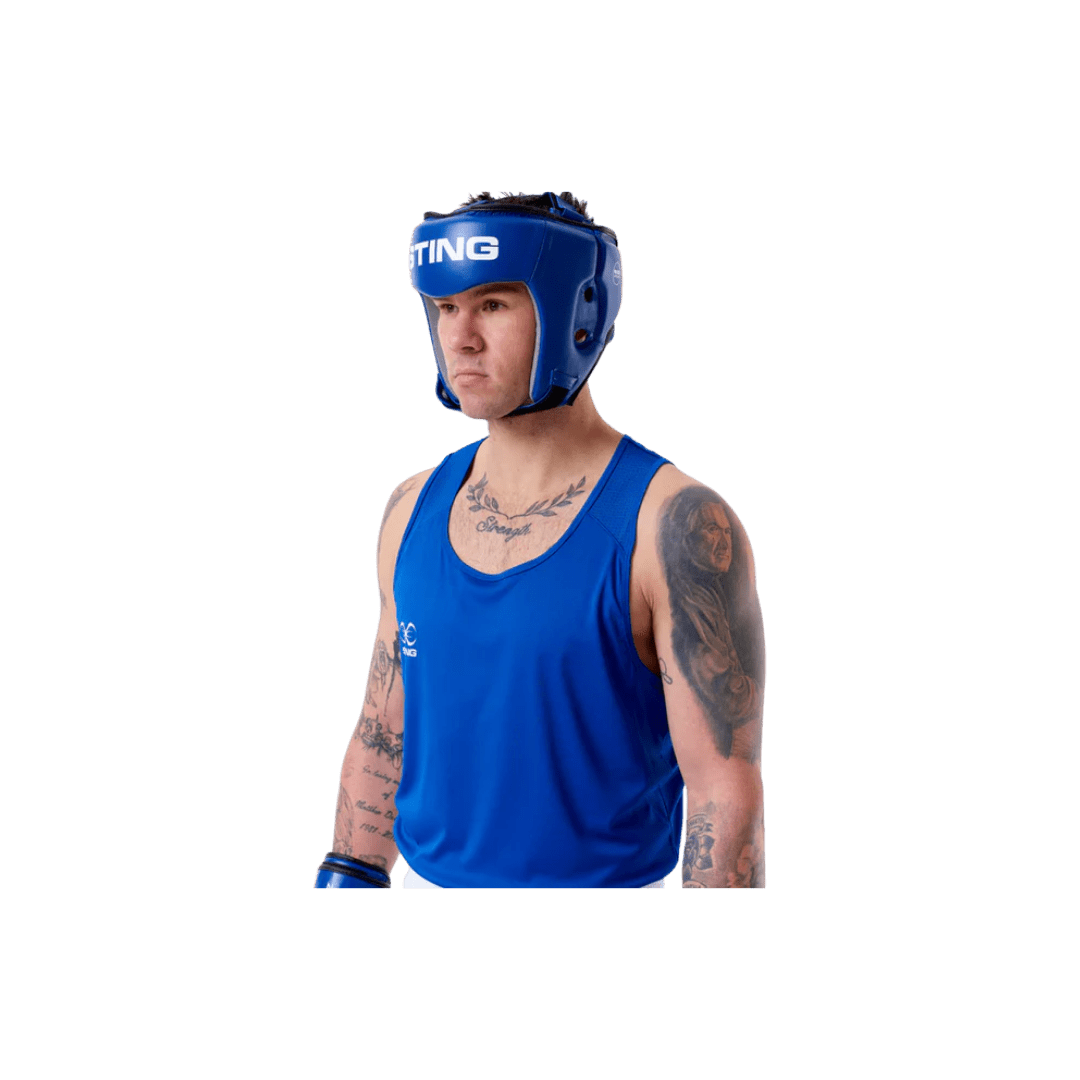 STING - Casque de boxe approuvé compétition – Protection certifiée World Boxing - Canada Fighting Protection