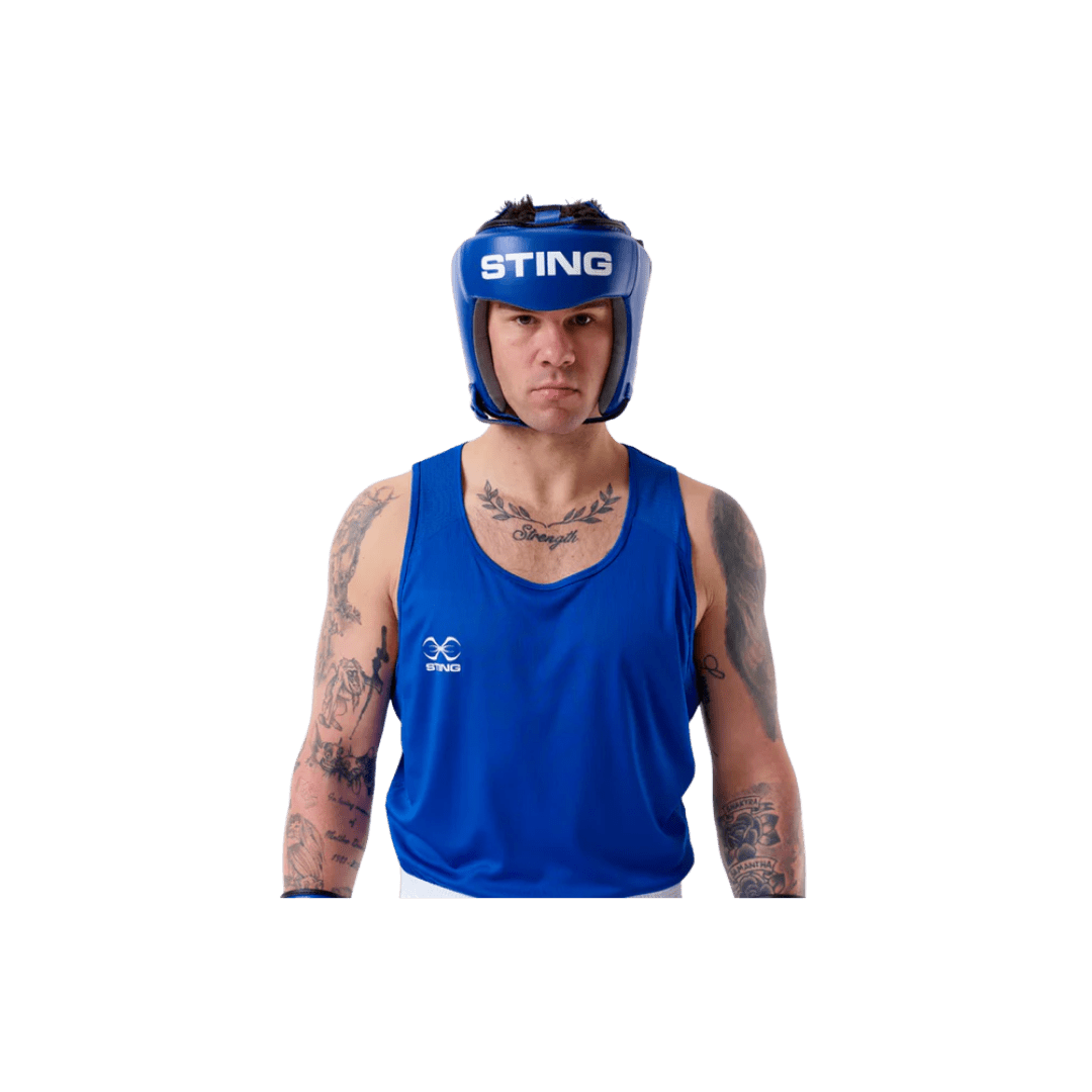STING - Casque de boxe approuvé compétition – Protection certifiée World Boxing - Canada Fighting Protection