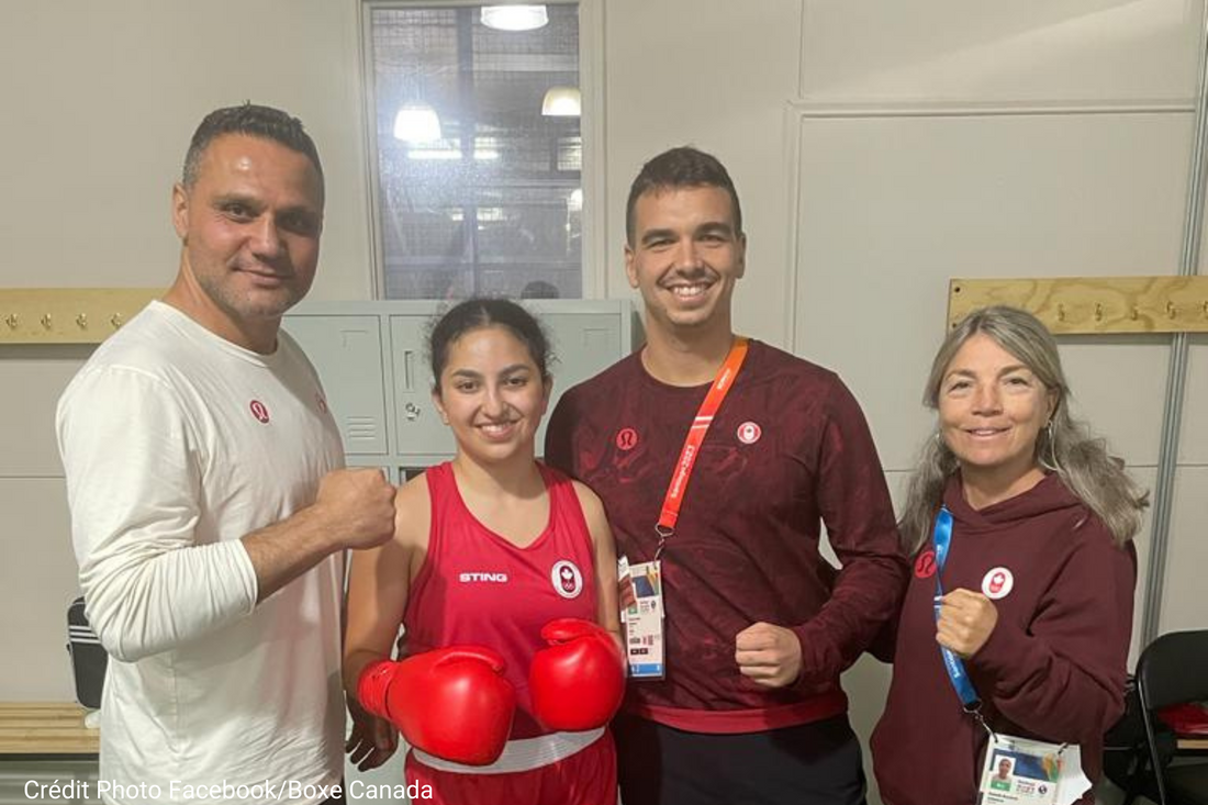 Boxing Canada in action at the Pan American Games