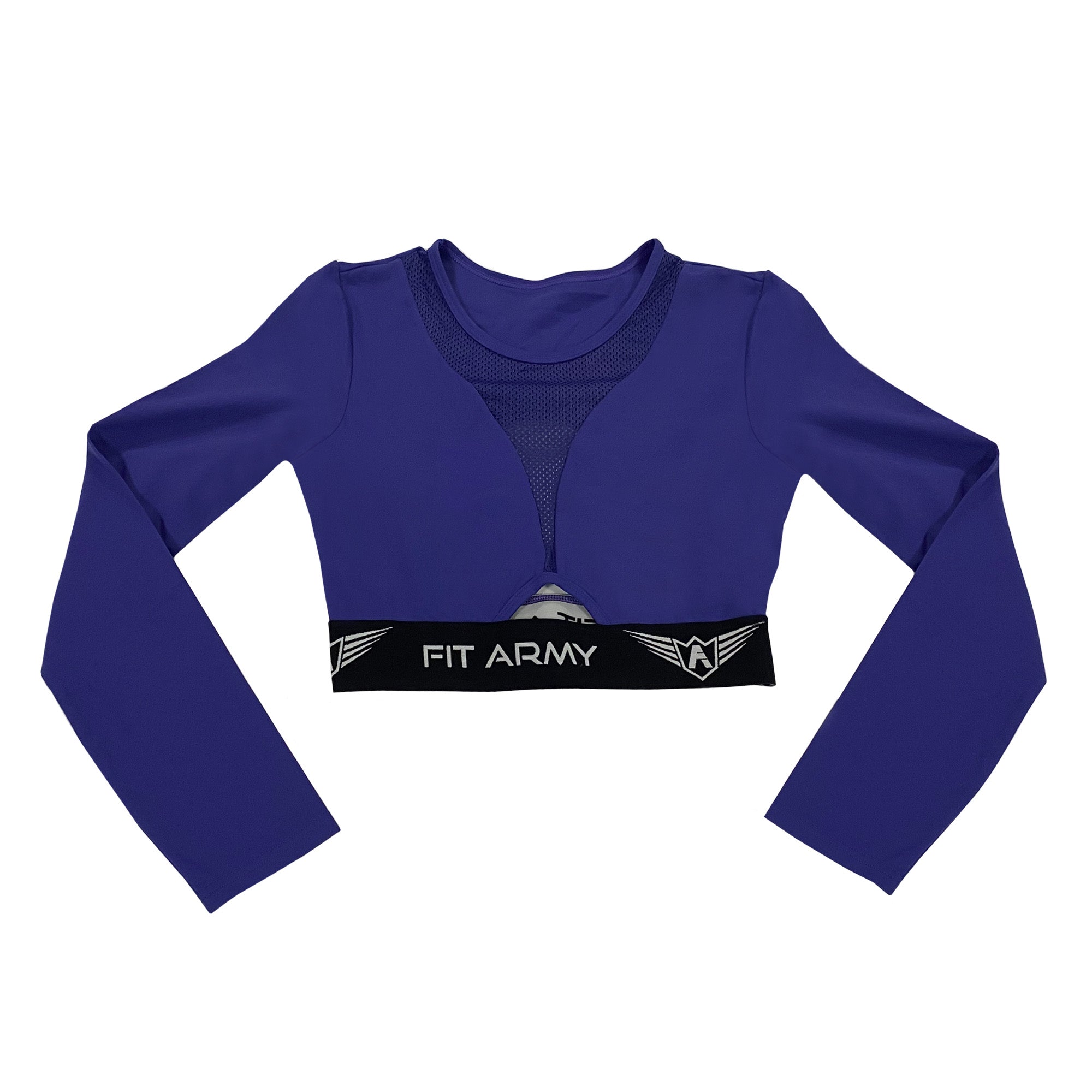 Aphrodite manches longues crop top-Vetements-Fit Army-XS-Canada Fighting