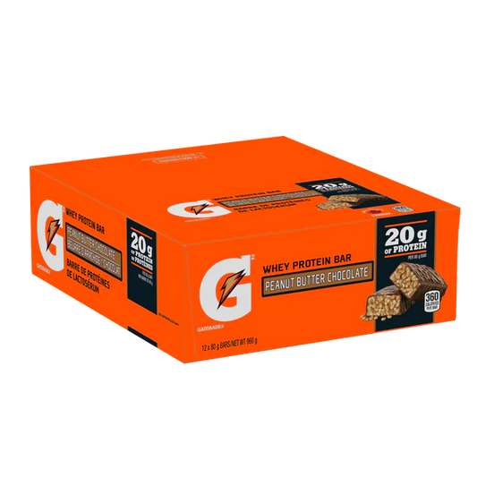 Gatorade Whey Protein Bars: Chocolate and Peanut Butter-Protein Bars-Gatorade®-Canada Fighting