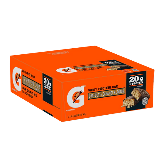 Gatorade Whey Protein Bars: Chocolate Caramel Flavor-Protein Bars-Gatorade®-Canada Fighting
