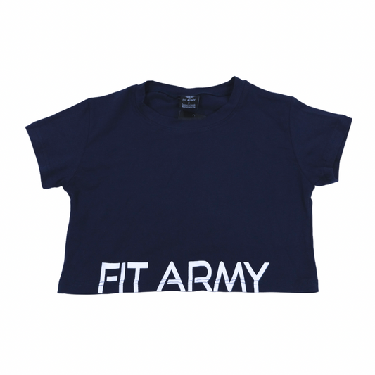 Crop top manches courtes-Vetements-Fit Army-XS-Canada Fighting