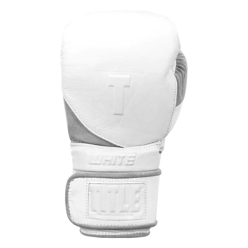 White boxing gloves TITLE 2.0-Boxing gloves-Title®-14oz-Canada Fighting