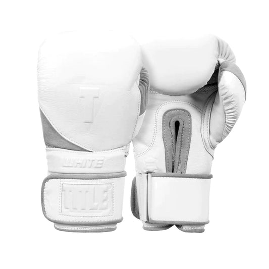 White boxing gloves TITLE 2.0-Boxing gloves-Title®-14oz-Canada Fighting