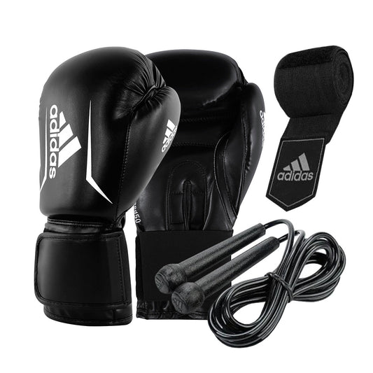 ADIDAS boxing kit - Gloves, rope and bandages-Accessories-Adidas®-12 oz-Canada Fighting