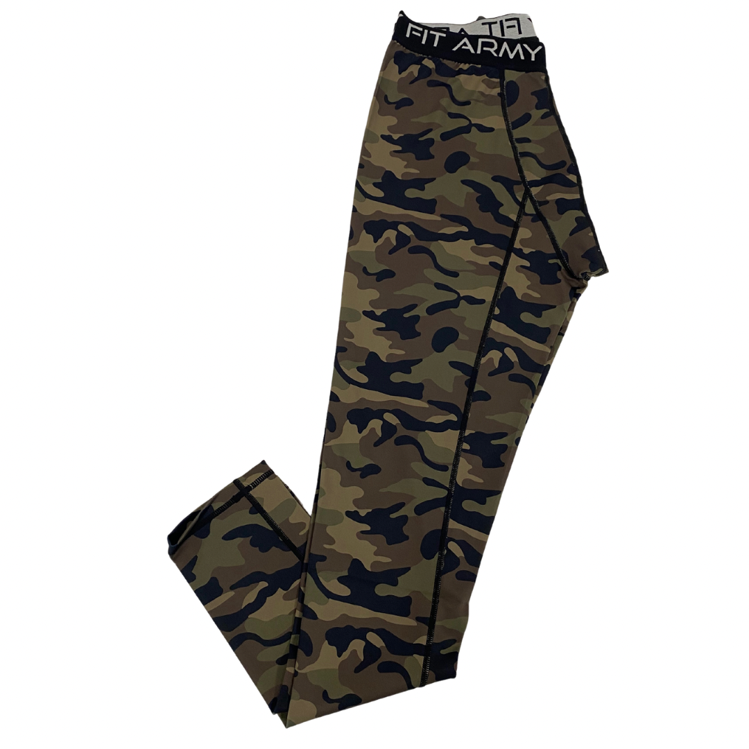 Leggings de compression pour homme-Vetements-Fit Army-L-Canada Fighting