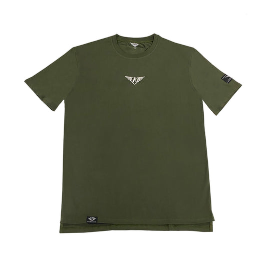 Oversized Army Green T-shirt-Clothes-Fit Army-S-Canada Fighting