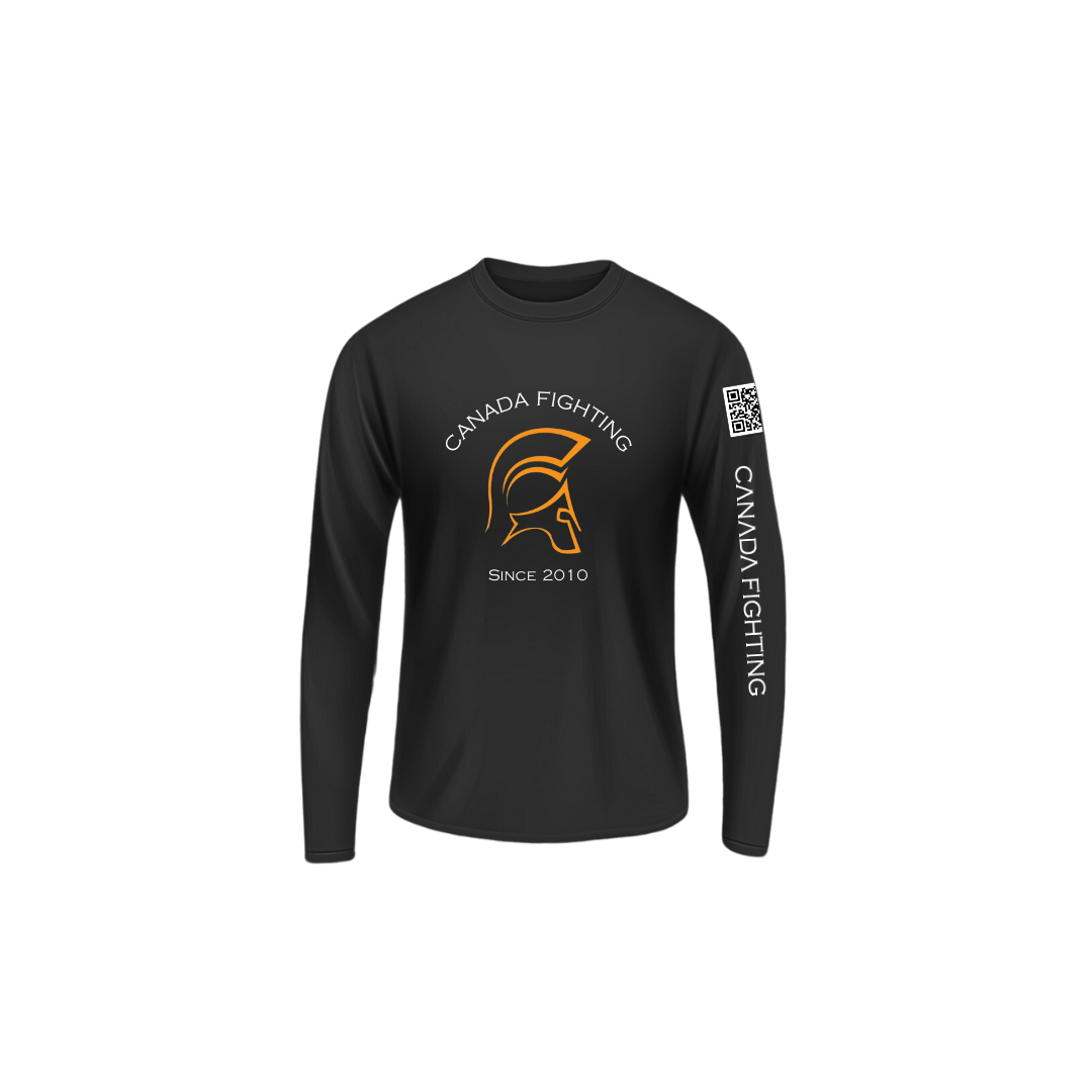 Canada Fighting Chandail manches longues - Canada Fighting Vetements