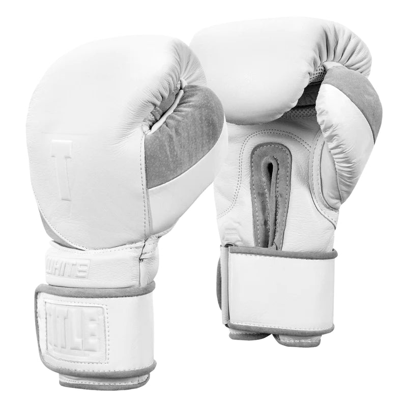 Gants de boxe blancs TITLE 2.0 - Canada Fighting Gants de boxe