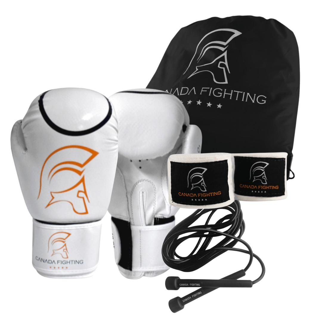 Kit d'entraînement Adulte - Canada Fighting - Canada Fighting Gants de boxe