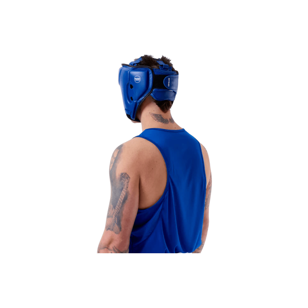 STING - Casque de boxe approuvé compétition – Protection certifiée World Boxing - Canada Fighting Protection