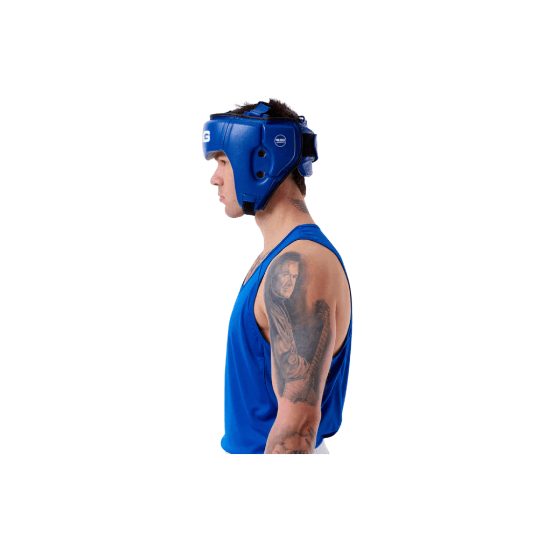 STING - Casque de boxe approuvé compétition – Protection certifiée World Boxing - Canada Fighting Protection
