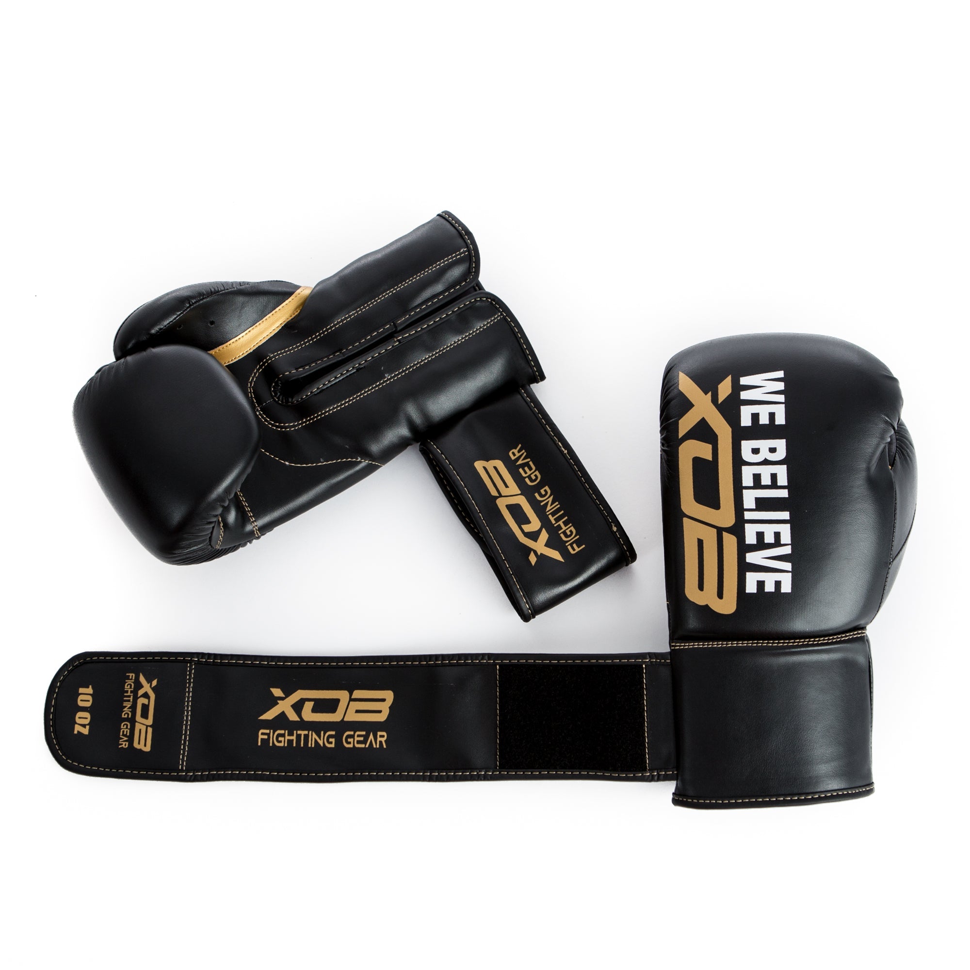 XOB - Gants de boxe Shadow Attache Velcro - Canada Fighting Gants de boxe