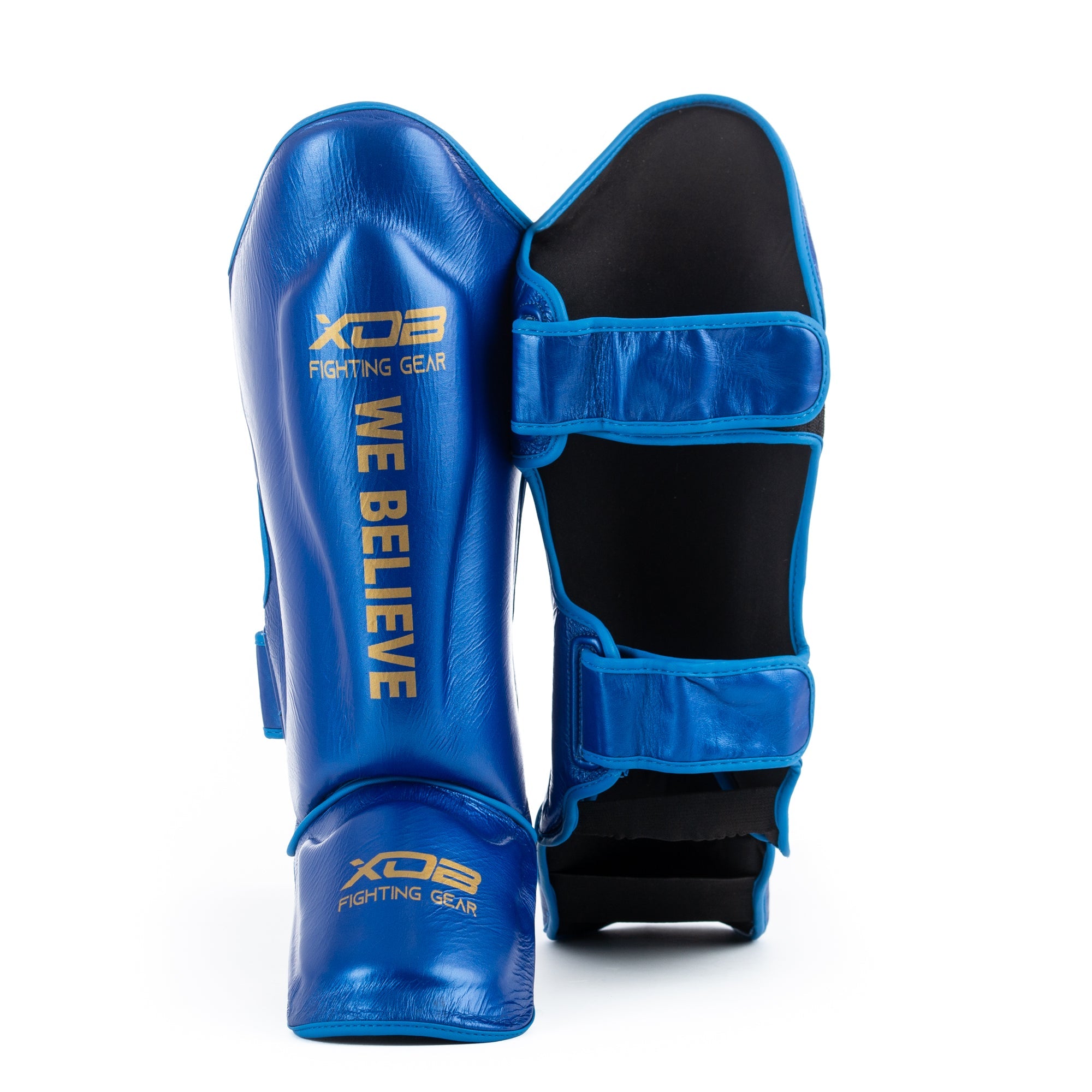 XOB - Protège - tibias AMM BLEU - Canada Fighting PROTECTION